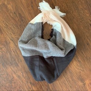 Pink/Gray/White/Black Large Square Scarf